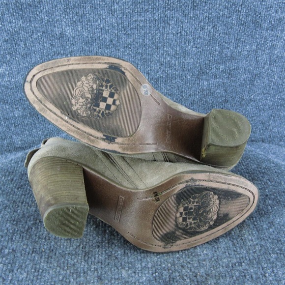 Vince Camuto Francia Women Ankle Boots‎ Brown Leather Pull On Size 8 Medium - Picture 9 of 11